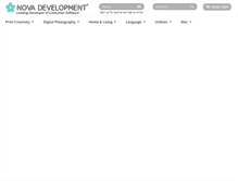 Tablet Screenshot of novadevelopment.com